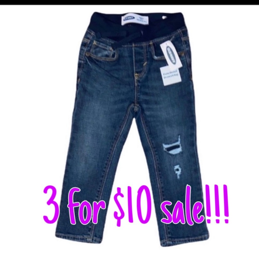 Boys Old Navy karate skinny jeans, 2t, new with tags